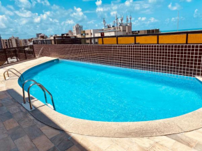 Perto da Praia e Piscina na cobertura